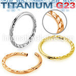 usgtsh24 pvd plating titanium segment hoop pattern at side