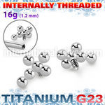ush3in titanium cross bead balls top