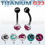 utbnfr6c belly rings anodized titanium g23 implant grade belly button