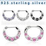 vsepg16 straight barbells silver 925 septum