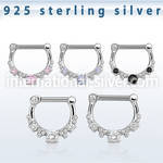 vsepl14 straight barbells silver 925 septum