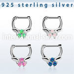 vsepo16 straight barbells silver 925 septum