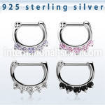 vsepq16 straight barbells silver 925 septum
