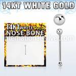 wnbb1 nose bone gold nose