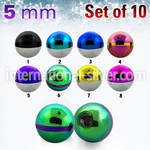 xbmt5 loose body jewelry parts anodized surgical steel 316l belly button