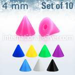 xsacn4 loose body jewelry parts acrylic body jewelry belly button