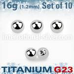 xubal3 loose body jewelry parts titanium g23 implant grade belly button