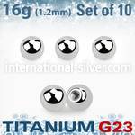 xubal4s loose body jewelry parts titanium g23 implant grade belly button