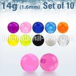 xuvb6 loose body jewelry parts acrylic body jewelry belly button