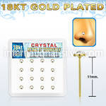yfbrg16c bend it to fit nose studs silver 925 belly button