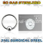 zbcr18 hoops captive rings surgical steel 316l nose