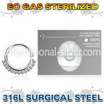 zsepn sterilized bendable steel septum ring lining balls