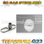 ztsa3 sterilized titanium dermal anchor base 2holes internal